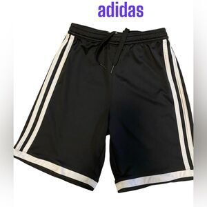 adidas kids black shorts